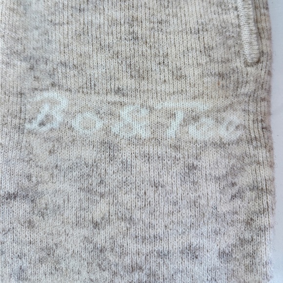 Oh Polly (Bo + Tee) Petite Mid-Rise Wide-Leg Joggers in Cream Marl - Picture 7 of 8